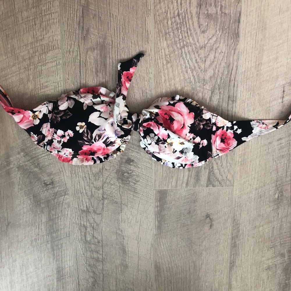 Target strapless bikini top